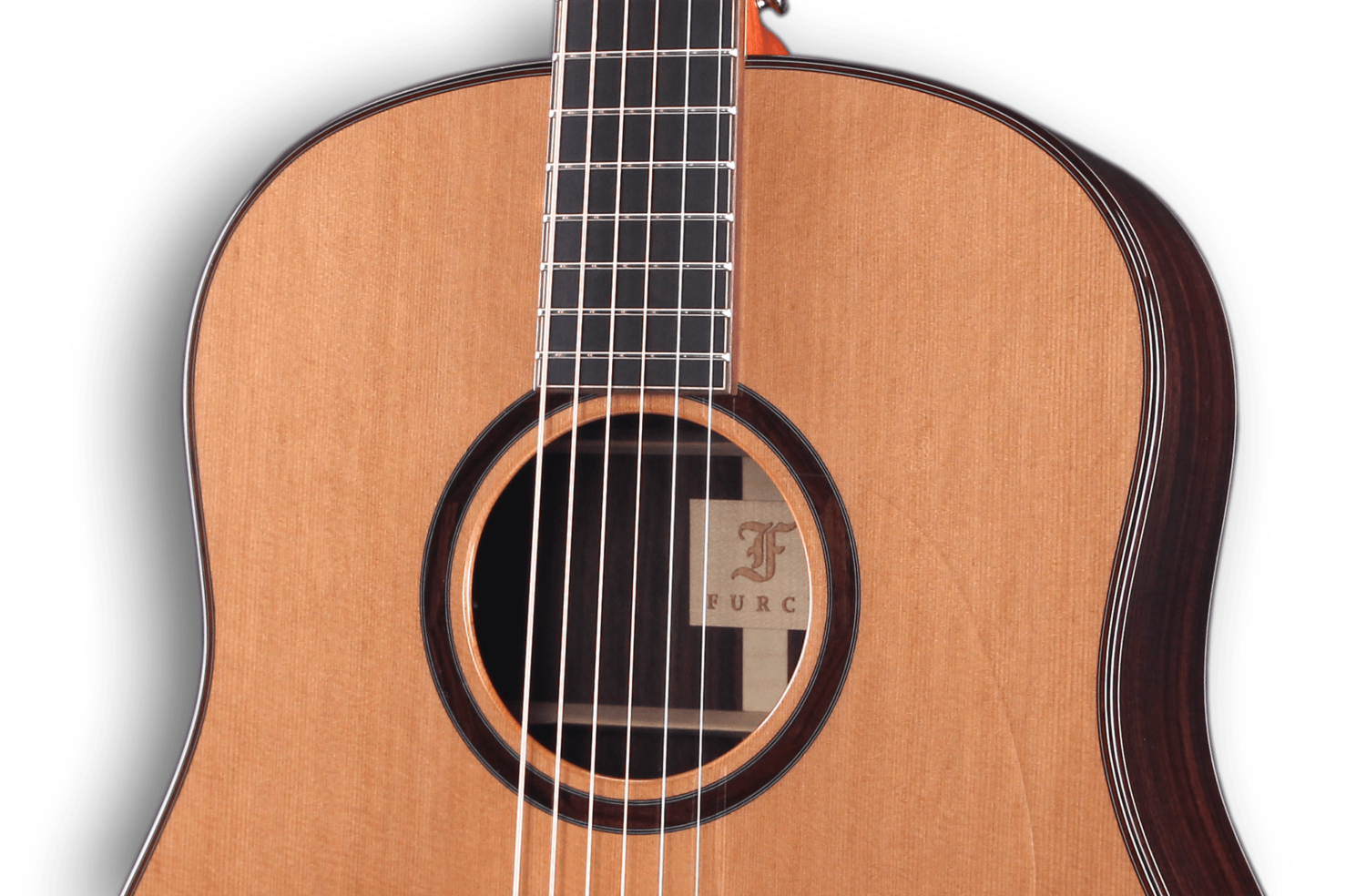 Red CR Rozeta Furch Guitars