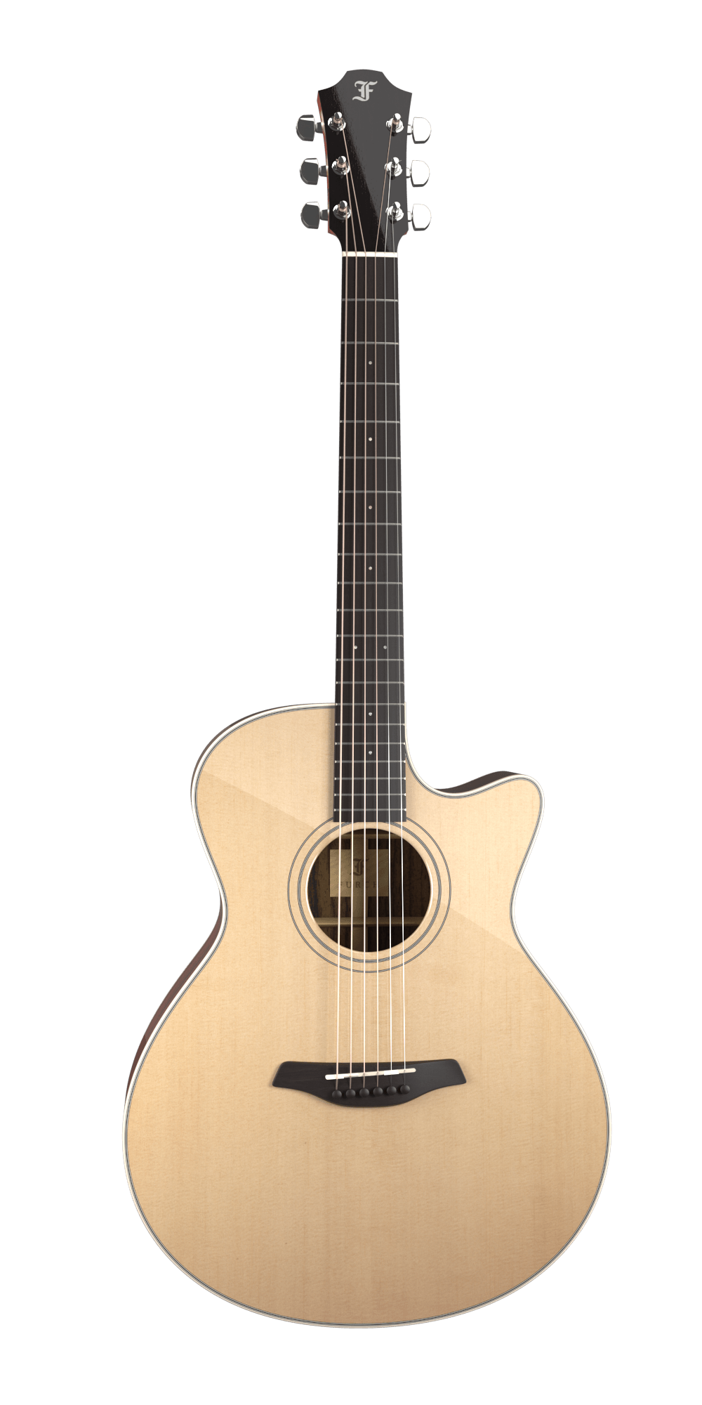 Green Plus Gc SR Front Furch Guitars