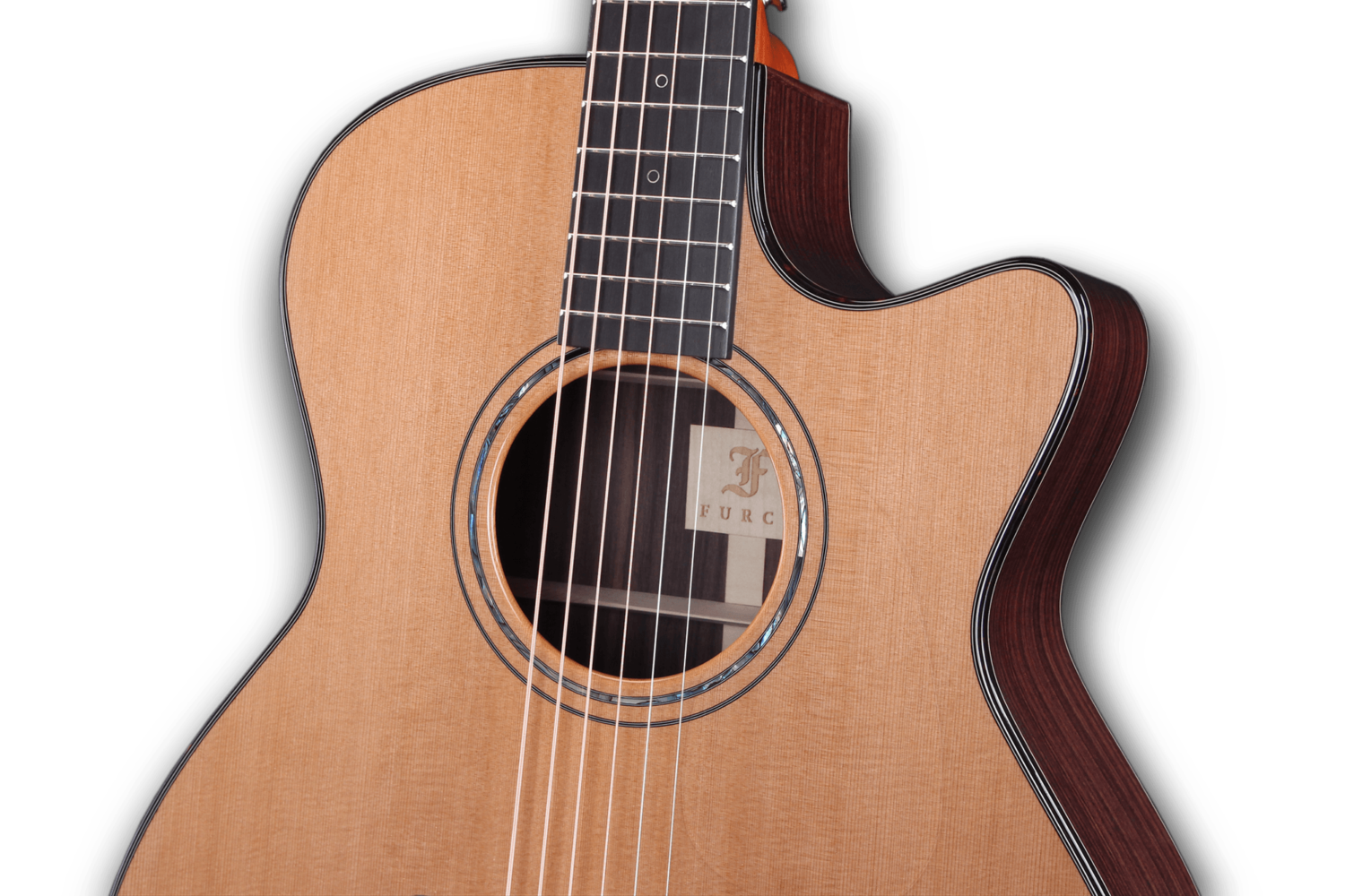 Yellow CR Rozeta Furch Guitars