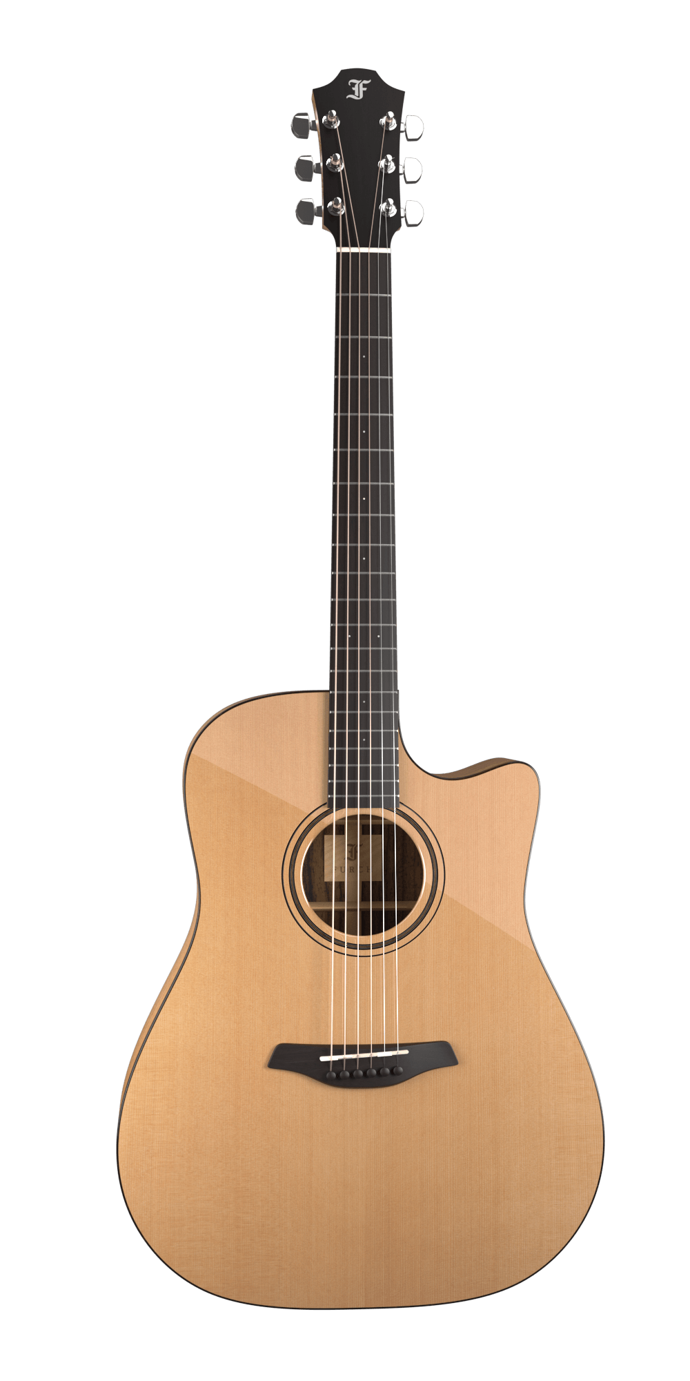 Blue Plus Dc CM Front Furch Guitars