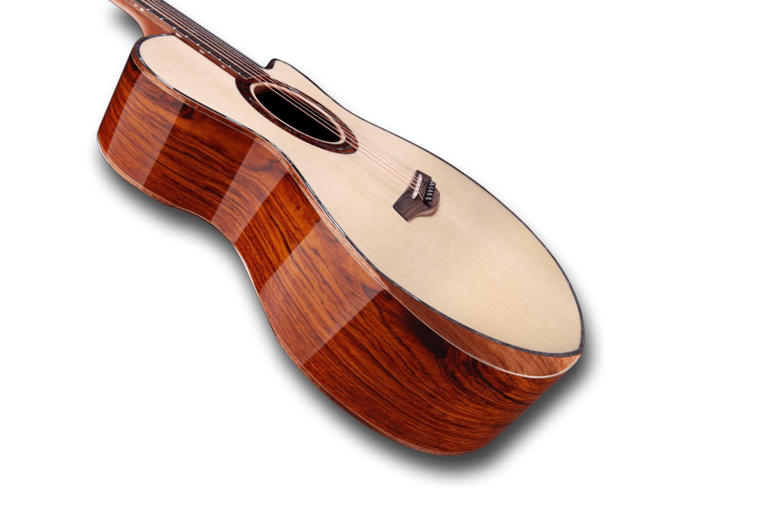 Red Deluxe LC Lakovani Furch Guitars