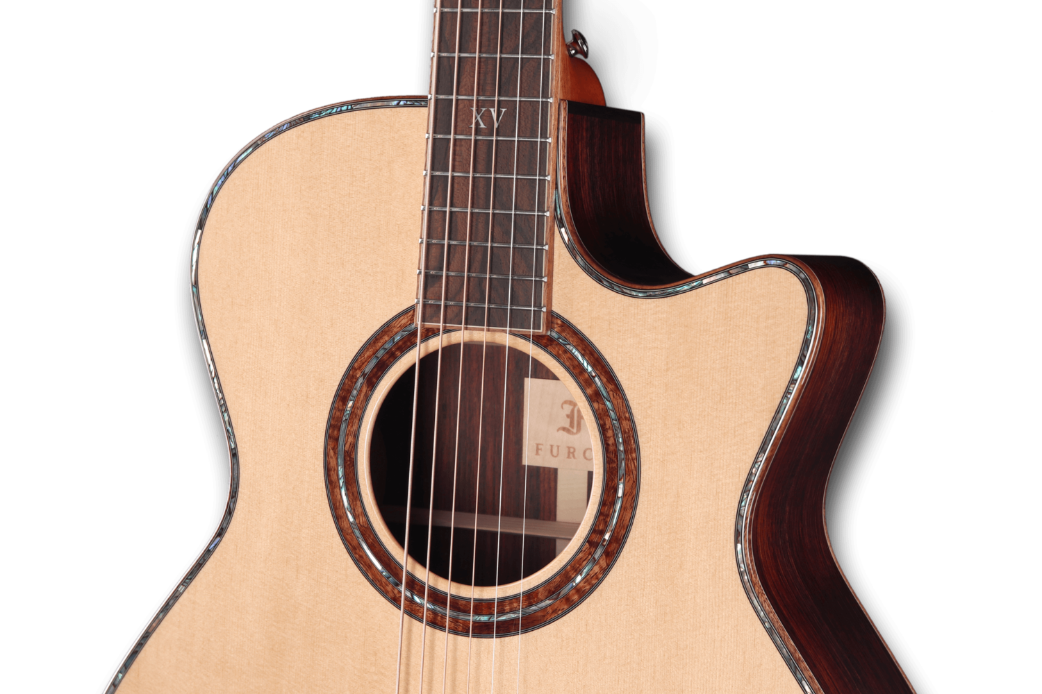 Red Deluxe SR Rozeta Furch Guitars